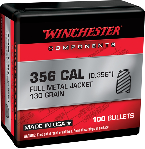 Picture of Winchester 38Cal 130Gr Fmj CS 100 Rnd