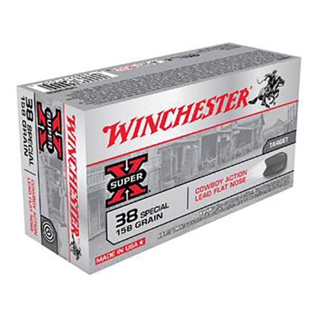 Picture of Winchester 38Spl 158Gr Lca Cowboy Usa