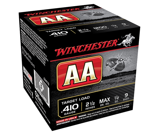Picture of Winchester Ammunition AA Target 410Ga 2.50" 1/2Oz Maxdr #9 AA419