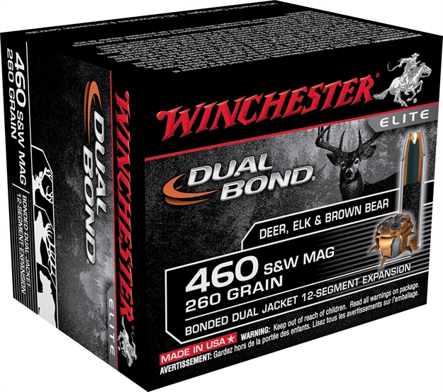 Picture of Winchester 460Sw Mag 260Gr Dual Bond