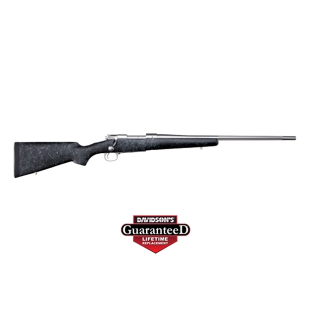 Picture of  Winchester Guns 535206218 70 Extreme Weather 7Mm-08 Rem 5+1 22" Black W/Gray Webbing Fixed Bell & Carlson W/Aluminum Bedding Stock Matte Stainless Right Hand