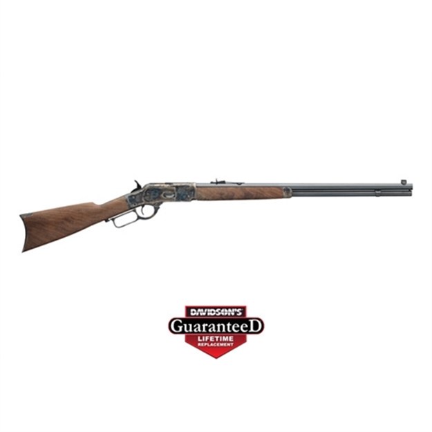 Picture of  Winchester Guns 534217141 Model 1873 Sporter 45 Colt (Lc) 13+1 Cap 24" Octagon Barrel Color Case Hardened Rec Satin Oiled Walnut Fixed Straight Grip Stock Right Hand (Full Size) 048702006845