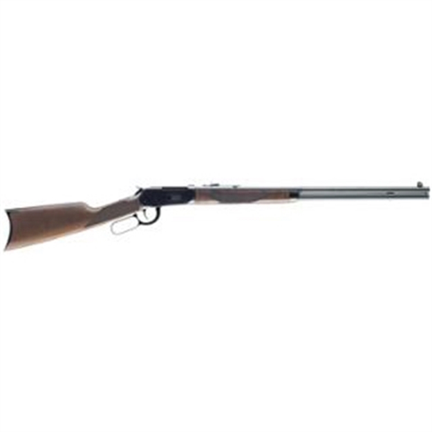 Picture of  Winchester Guns 534178117 Model 94 Sporter 38-55 Win Caliber With 8+1 Capacity, 24" Barrel, Brushed Polish Blued Metal Finish & Satin Black Walnut Fixed Straight Grip Stock Right Hand (Full Size)