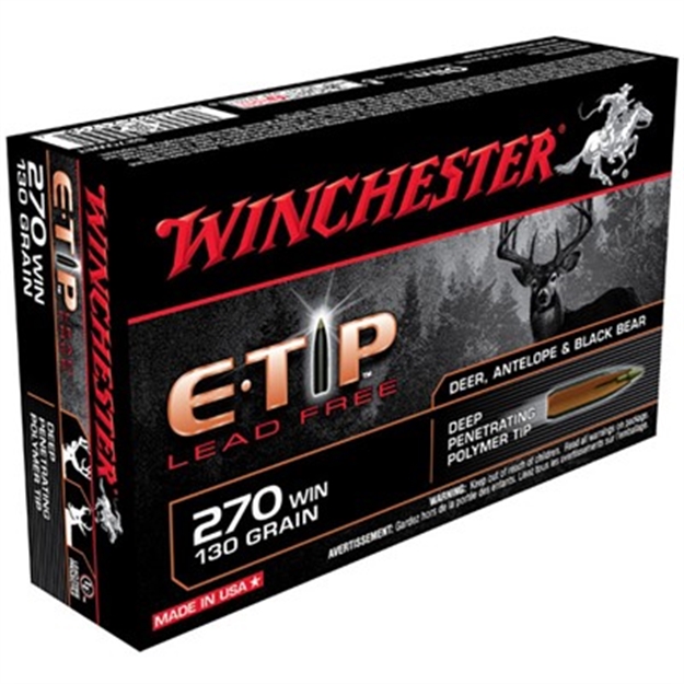 Picture of Winchester Ammo 130Gr 270 Supreme E-Tip