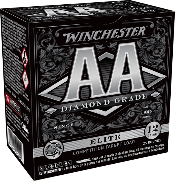 Picture of  Winchester Ammo Aadg207 AA Diamond Grade Elite Trap 20Gauge 2.75" 7/8Oz 7.5Shot 25 Per Box/10 Case