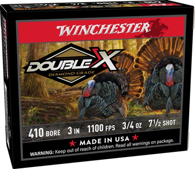 Picture of Winchester Double-X 410 3" 3/4Oz #7.5 10Rd 10Bx/Cs STH4137