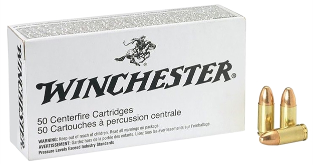 Picture of Winchester Ammo Q4269   9X21mm Imi 124 GR Full Metal Jacket (Fmj) 50 Bx/ 10 CS