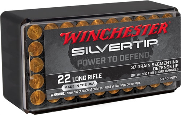 Picture of Winchester Silvertip 22Lr 37Gr HP 50Rd 40Bx/Cs W22LRST 020892104655