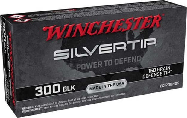 Picture of Winchester Silvertip 300 Aac 150Gr Def Tip 20Rd 10Bx/Cs W300ST