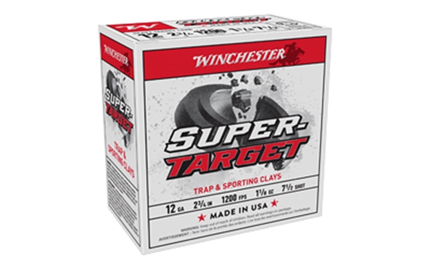 Picture of Winchester Super-Target Shotshell 12 Ga, 2-3/4 In, No. 7-1/2, 1-1/8Oz, 3 Dr, 1200 Fps, 25 Rnd Per Box TRGT12M7 020892016194