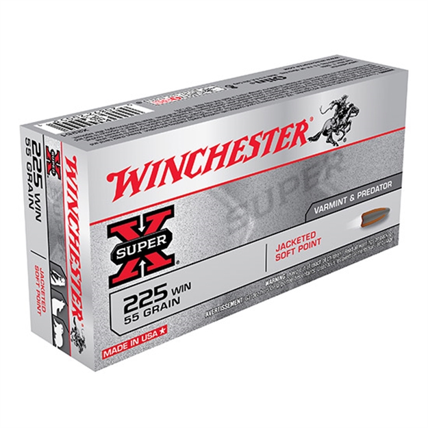 Picture of Winchester Ammo Super-X .225 Win. 55Gr. Jsp 20-Pack