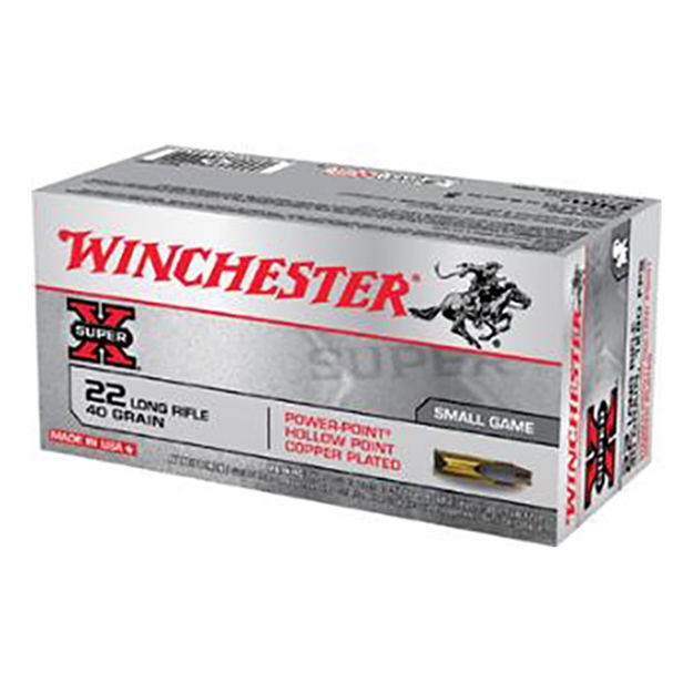 Picture of Winchester Ammo Super-X .22Lr 50-Pack 1280Fps. 40Gr. Power Point HP