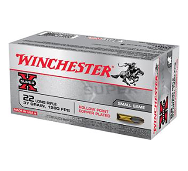 Picture of Winchester Ammo Super-X .22Lr 1280Fps. 37Gr. Lead-Hp 50-Pack