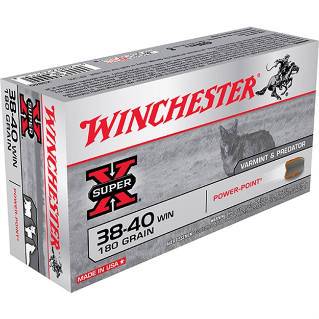 Picture of Winchester Ammo Super-X .38-40 Win. 180Gr. Power Point-Fp 50-Pack<