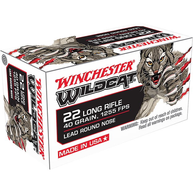 Picture of Winchester Ammo Usa22lr Usa Wildcat 22Lr 40Gr Lead Round Nose 5000Rds *Sold BY The Case WW22LR500 020892100077