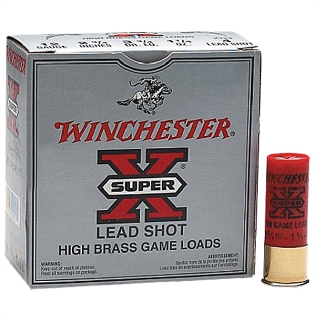 Picture of Winchester Super-X Shotshell 12 Ga, 2-3/4 In, No. 5, 1-1/4Oz, 3-3/4 Dr, 1330 Fps, 25 Rnd Per Box X125