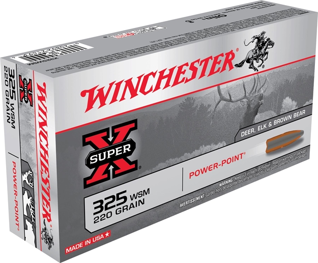 Picture of  Winchester Ammo X325wsm Power-Point  325Wsm 220Gr 20 Per Box/10 Case 020892214934