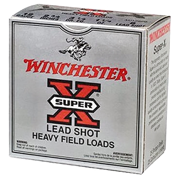 Picture of Winchester Super-X Shotshell 12 Ga, 2-3/4 In, No. 8, 1-1/4Oz, 3-1/4 Dr, 1220 Fps, 25 Rnd Per Box XU12SP8 020892013131