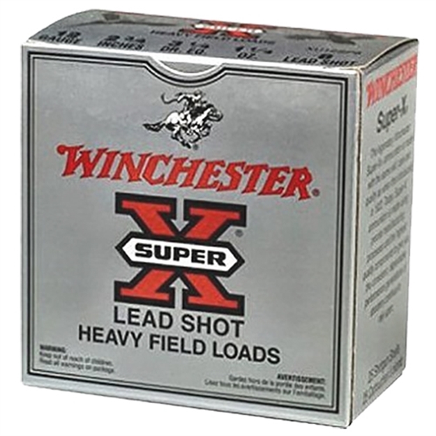 Picture of Winchester Super-X Shotshell 20 Ga, 2-3/4 In, No. 6, 7/8Oz, 2-1/2 Dr, 1210 Fps, 25 Rnd Per Box XU206
