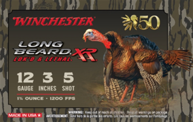 Picture of Winchester Ammunition 12 GA 3" #5 Long Beard XR 1-3/4 OZ Nwtf 10Rd STLB1235N