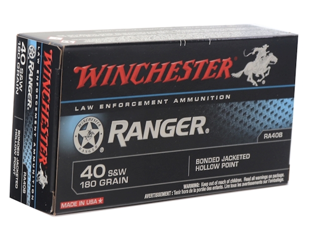 Picture of Winchester Ammunition Ranger 40S&W 180Gr Jhp 50Bx