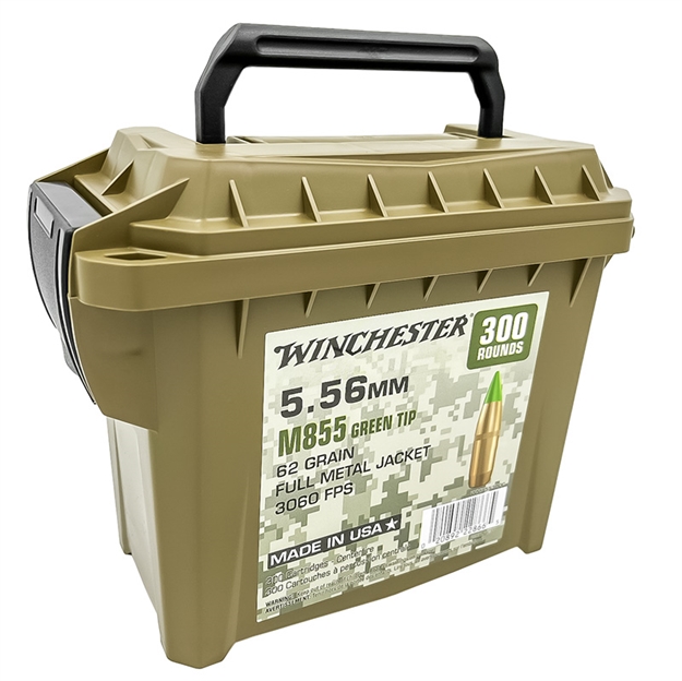 Picture of Winchester Ammunition Usa 5.56 M855 62Gr 3 Can CS 900Rd Total