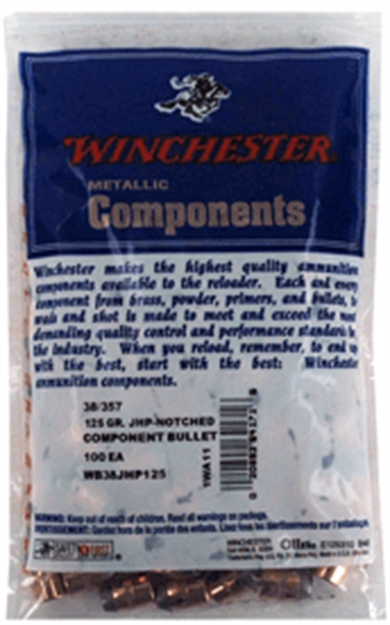 Picture of Winchester Bullets .38 Caliber .357 125Gr. Jhp 100-Count