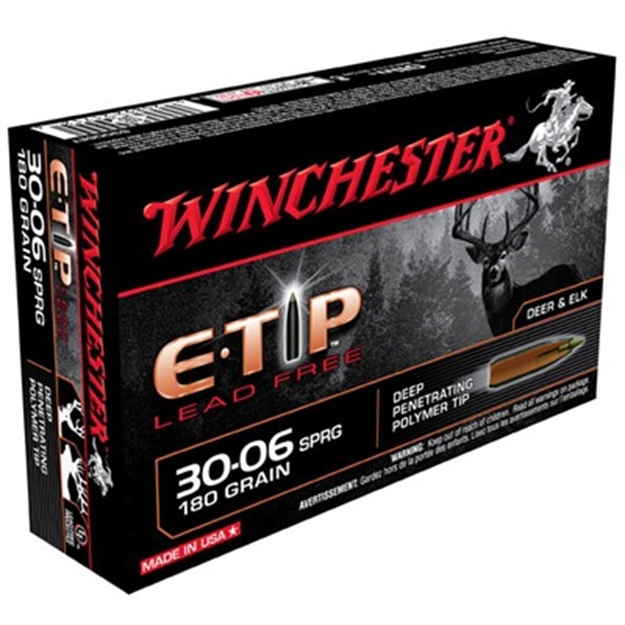 Picture of Winchester E-Tip 30-06 180Gr 20/Bx