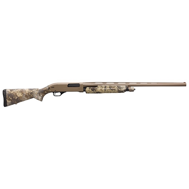 Picture of  Winchester Repeating Arms 512401292 Sxp Hybrid Hunter 12 Gauge 28" 4+1 3.5" Flat Dark Earth Cerakote/Barrel Truetimber Prairie Stock Right Hand (Full Size) Includes Invector-Plus Chokes 048702019265