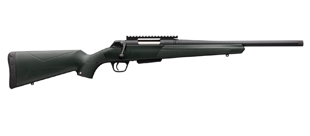 Picture of  Winchester Repeating Arms 535757290 Xpr Stealth 308 Win Caliber With 3+1 Capacity, 16.50" Threaded Barrel, Black Perma-Cote Metal Finish & Green Synthetic Stock Right Hand (Full Size) 048702019425