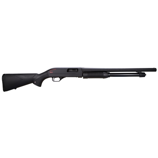 Picture of  Winchester Repeating Arms 512252395 Sxp Defender 12 Gauge 18" 5+1 3" Matte Black Rec/Barrel Matte Black Fixed Textured Grip Paneled Stock Right Hand (Full Size) Includes Cylinder Choke