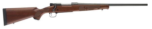 Picture of  Winchester Guns 535201299 Model 70 Featherweight Compact 6.8 Western 3+1 20" Satin Walnut Fixed W/Feather Checkering Stock Brushed Polish Blued Right Hand 048702022289