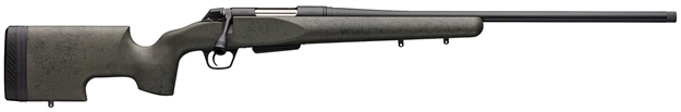 Picture of  Winchester Guns 535732290 Xpr SR 308 Win Caliber With 3+1 Capacity, 22" Threaded Barrel, Black Perma-Cote Metal Finish & Black Webbed Green Grayboe Renegade Long Range Stock Right Hand (Full Size)