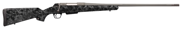 Picture of Winchester Repeating Arms Xpr Extreme Bolt Action Rifle, 7Mm Rm, 26" Bbl, Tungsten Cerakote, Composite Midnight Camo Stock, 3+1 Rnd 535776230 048702023378
