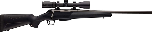 Picture of  Winchester Guns 535737294 Xpr Compact Scope Combo 6.5 Prc 3+1 22" Black Perma-Cote Matte Black Synthetic Stock Right Hand (Full Size) Vortex Crossfire II 3-9X40mm NO Sights 048702020933