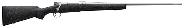 Picture of  Winchester Guns 535206228 70 Extreme Weather Bolt 30-06 Springfield 22" 5+1 Black W/Gray Webbing Fixed Bell & Carlson W/Aluminum Bedding Synthetic Stock Stainless Right Hand