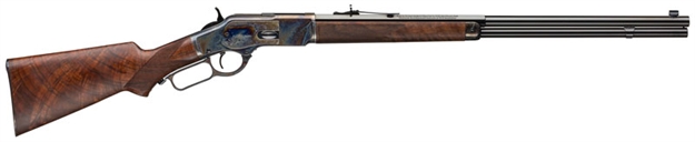 Picture of Winchester 1873 Lever Rifle Deluxe Sporting 1/2 Oct 24" 44/40, 24", 13 RD 534259140