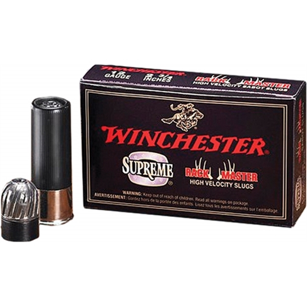 Picture of Winchester Rackmaster 12G 3" Slug 5Bx