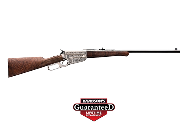 Picture of Winchester Guns 534285128 1895 125Th Anniversary 30-06 Springfield 4+1 24" Oil Black Walnut Silver Nitride Right Hand