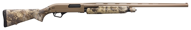 Picture of  Winchester Repeating Arms 512401392 Sxp Hybrid Hunter 12 Gauge 28" 4+1 3" Flat Dark Earth Perma-Cote Rec/Barrel Truetimber Prairie Stock Right Hand (Full Size) Includes 3 Invector-Plus Chokes 048702020247