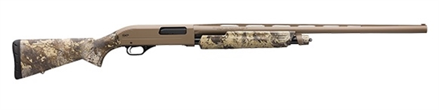 Picture of  Winchester Repeating Arms 512401392 Sxp Hybrid Hunter 12 Gauge 28" 4+1 3" Flat Dark Earth Perma-Cote Rec/Barrel Truetimber Prairie Stock Right Hand (Full Size) Includes 3 Invector-Plus Chokes