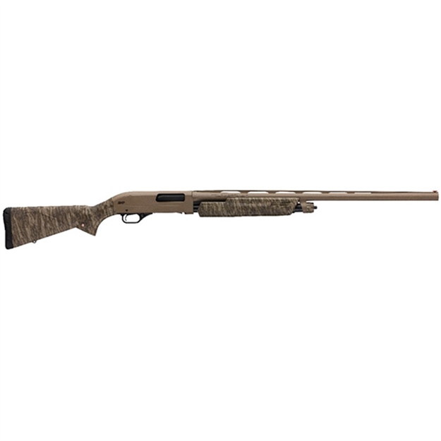 Picture of  Winchester Repeating Arms 512364691 Sxp Hybrid Hunter 20 Gauge 26" 4+1 3" Flat Dark Earth Perma-Cote Rec/Barrel Mossy Oak Bottomland Stock Right Hand (Full Size) Includes 3 Invector-Plus Chokes 048702020155