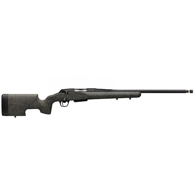 Picture of  Winchester Guns 535732290 Xpr SR 308 Win Caliber With 3+1 Capacity, 22" Threaded Barrel, Black Perma-Cote Metal Finish & Black Webbed Green Grayboe Renegade Long Range Stock Right Hand (Full Size) 048702010330