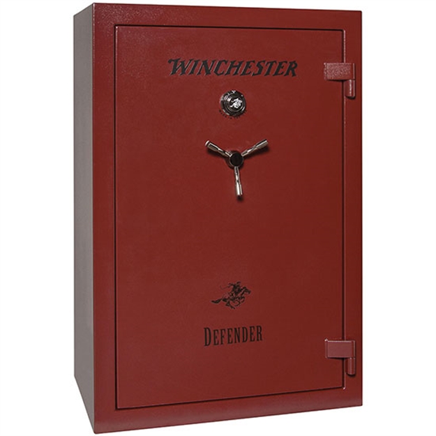 Picture of Winchester Safe Defender 35 45 Gun Text Burgundy Elock