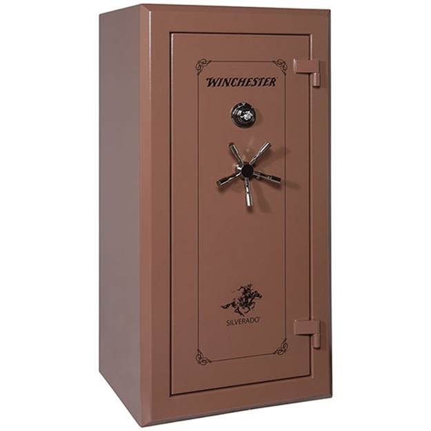 Picture of Winchester Safe Silverado 26 26 Gun Saddle Brn Mech Lock