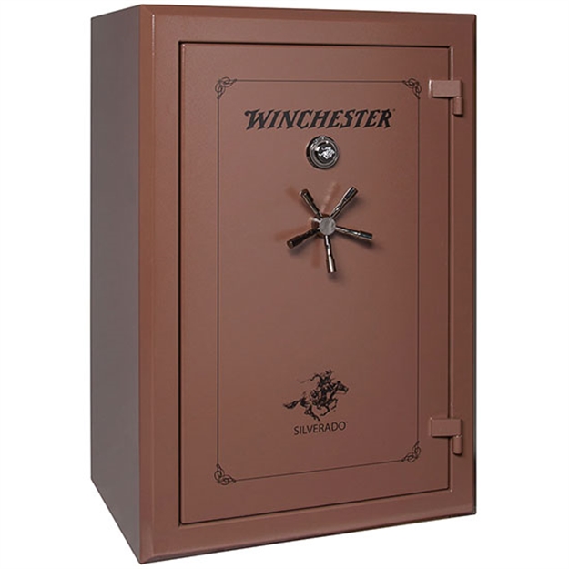 Picture of Winchester Safe Silverado 40 48 Gun Saddle Brn Elock