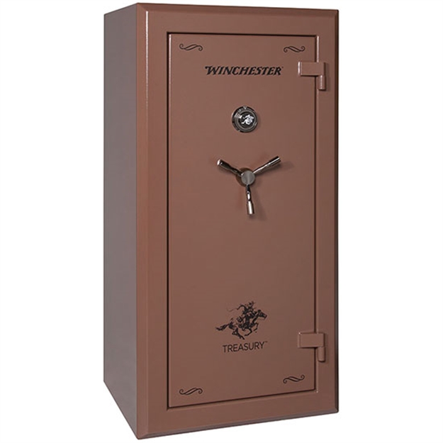 Picture of Winchester Safe Treasury 26 26 Gun Saddle Brn Elock