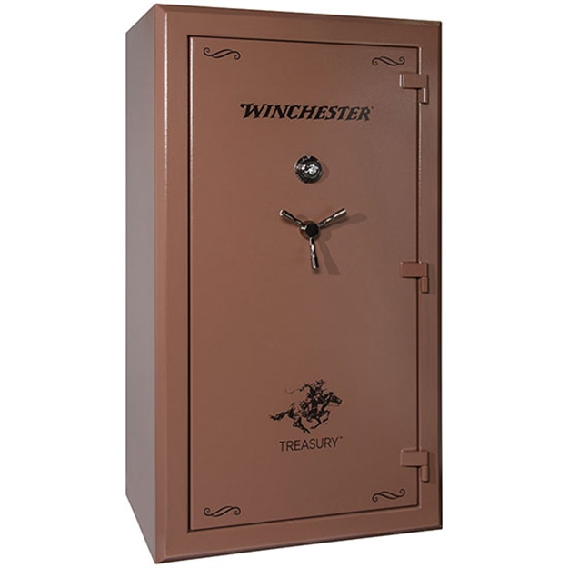 Picture of Winchester Safe Treasury 48 48 Gun Saddle Brn Mech Lock