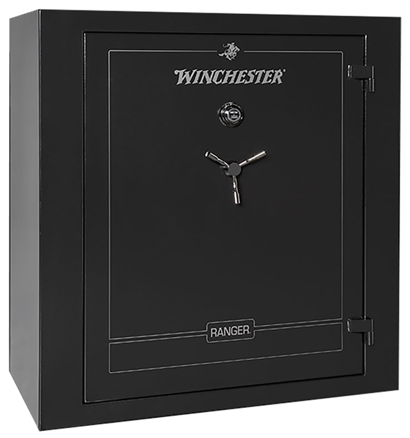Picture of Winchester Safes  Ranger 54 Electronic Entry Black Powder Coat 12 Gauge Steel Holds UP TO 68 Long Guns Fireproof- Yes