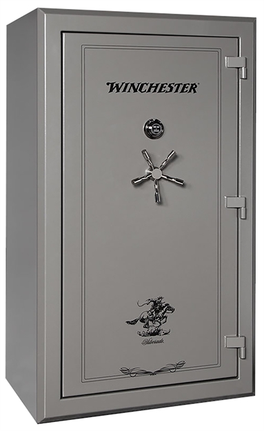 Picture of Winchester Safes  Silverado 51 Electronic Entry Gunmetal Powder Coat 10 Gauge Steel Holds UP TO 48 Long Guns Fireproof- Yes